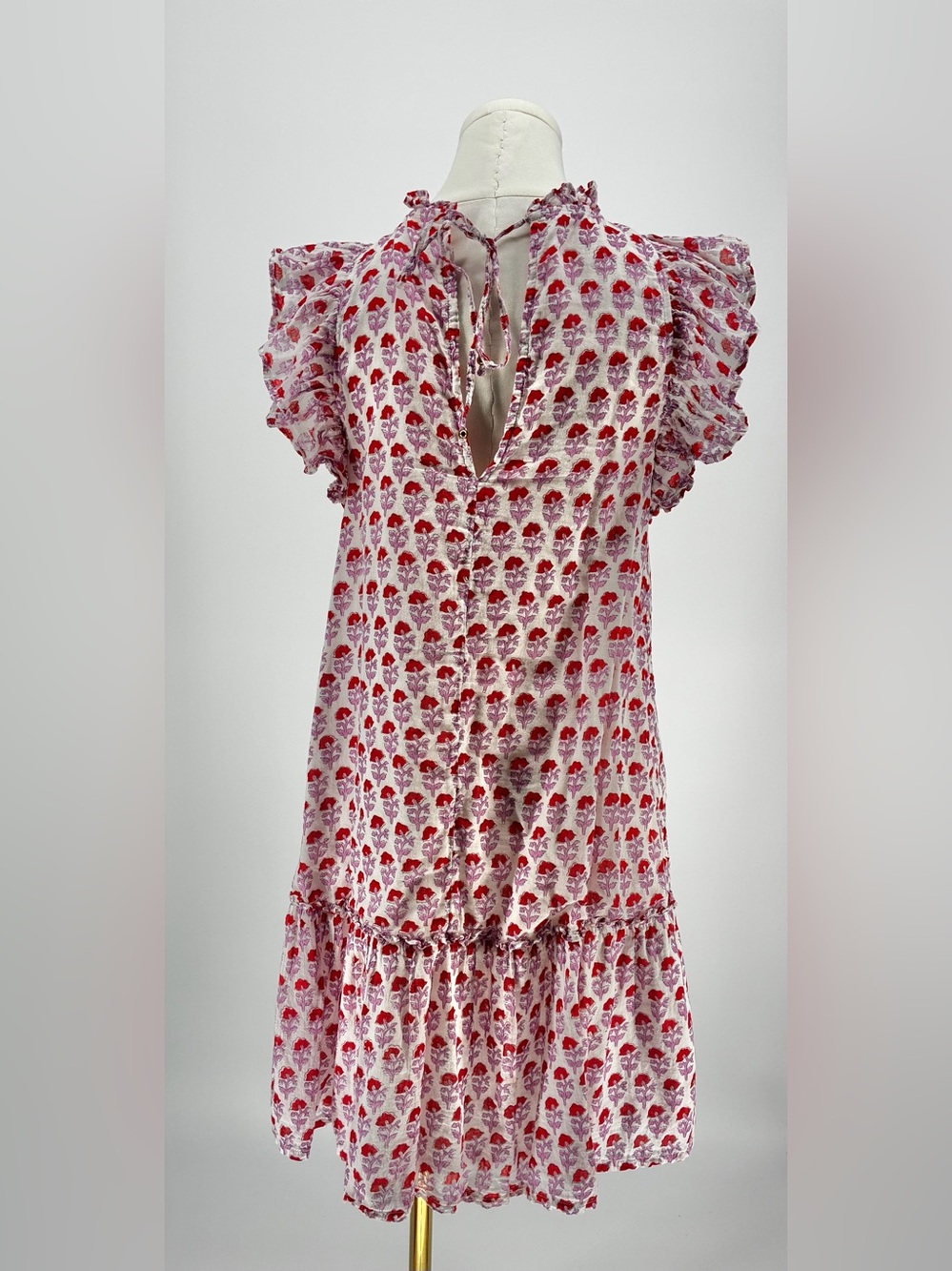 Oliphant Women’s Flirty Ruffle Hem Dress - Size XS - Picture 10 of 15